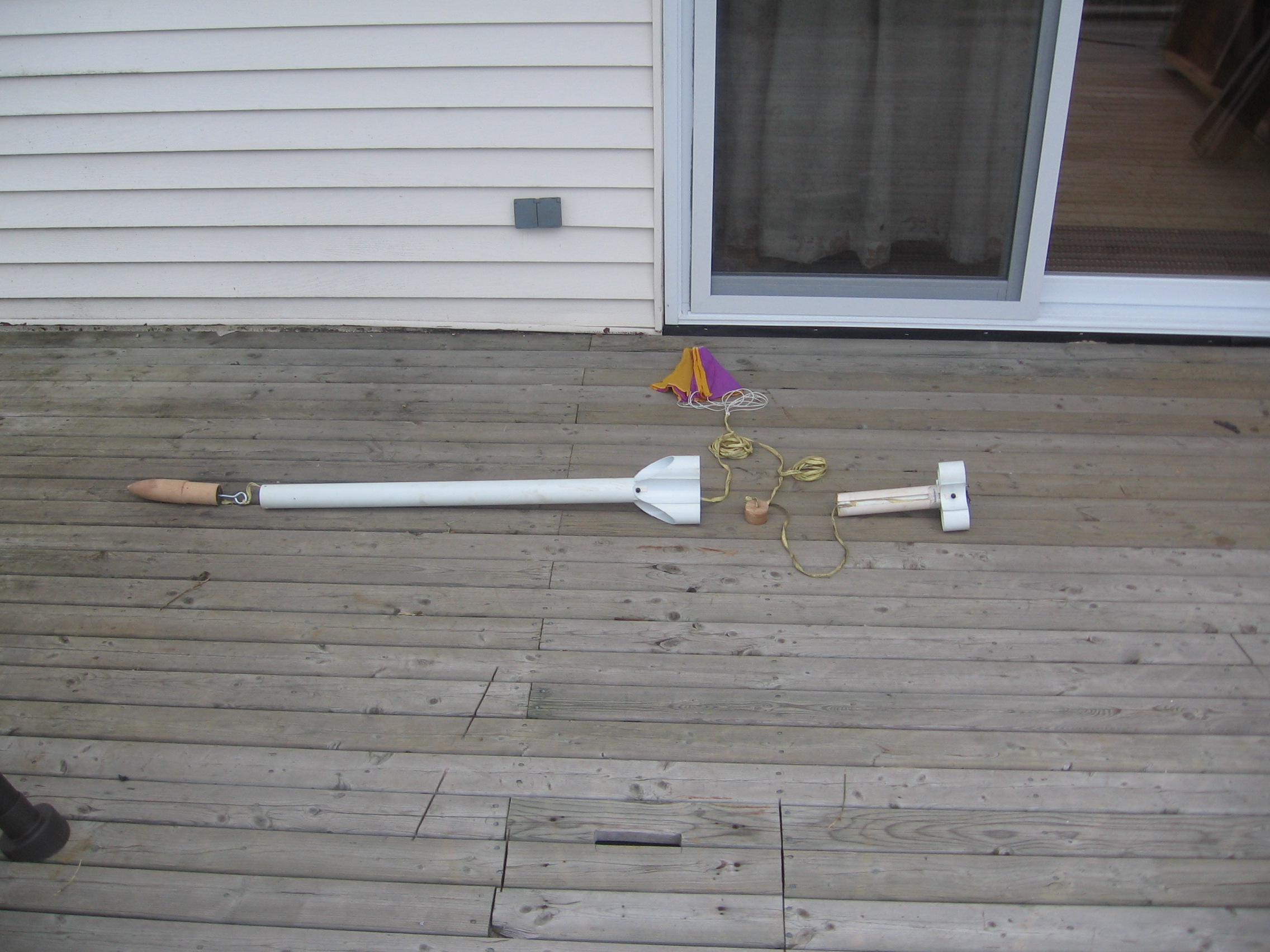 Motor Ejection Recovery Rocket